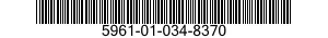 5961-01-034-8370 TRANSISTOR 5961010348370 010348370