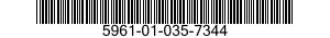 5961-01-035-7344  5961010357344 010357344