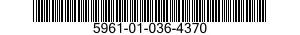5961-01-036-4370 RECTIFIER,SEMICONDUCTOR DEVICE,UNITIZED 5961010364370 010364370