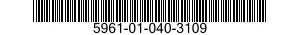 5961-01-040-3109 RECTIFIER,SEMICONDUCTOR DEVICE,UNITIZED 5961010403109 010403109