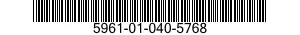 5961-01-040-5768  5961010405768 010405768