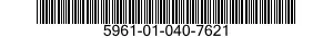 5961-01-040-7621  5961010407621 010407621