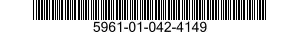 5961-01-042-4149 TRANSISTOR 5961010424149 010424149