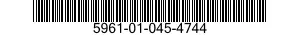 5961-01-045-4744 SEMICONDUCTOR DEVICE,DIODE 5961010454744 010454744