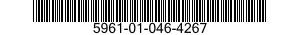 5961-01-046-4267 SEMICONDUCTOR DEVICE,DIODE 5961010464267 010464267