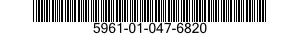 5961-01-047-6820  5961010476820 010476820