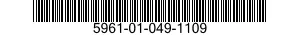 5961-01-049-1109 TRANSISTOR 5961010491109 010491109