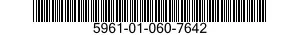 5961-01-060-7642 TRANSISTOR 5961010607642 010607642