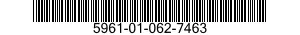 5961-01-062-7463 TRANSISTOR 5961010627463 010627463