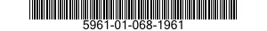 5961-01-068-1961 TRANSISTOR 5961010681961 010681961