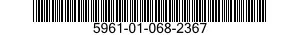 5961-01-068-2367 TRANSISTOR 5961010682367 010682367