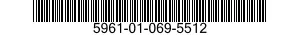 5961-01-069-5512 SEMICONDUCTOR DEVICE ASSEMBLY,DIODE 5961010695512 010695512