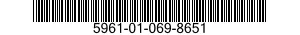 5961-01-069-8651 RECTIFIER,SEMICONDUCTOR DEVICE,UNITIZED 5961010698651 010698651