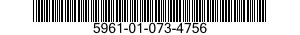 5961-01-073-4756 SEMICONDUCTOR DEVICE,DIODE 5961010734756 010734756