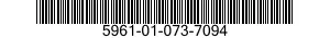 5961-01-073-7094 TRANSISTOR 5961010737094 010737094