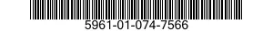 5961-01-074-7566 SEMICONDUCTOR DEVICE,DIODE 5961010747566 010747566