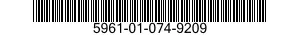5961-01-074-9209 SEMICONDUCTOR DEVICE,DIODE 5961010749209 010749209