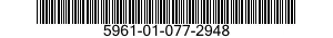 5961-01-077-2948 SEMICONDUCTOR DEVICE,DIODE 5961010772948 010772948
