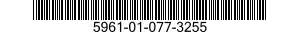 5961-01-077-3255 SEMICONDUCTOR DEVICE,DIODE 5961010773255 010773255