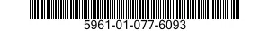 5961-01-077-6093 RECTIFIER,SEMICONDUCTOR DEVICE,U 5961010776093 010776093