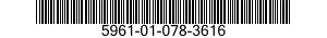 5961-01-078-3616  5961010783616 010783616