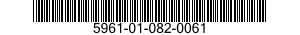 5961-01-082-0061 TRANSISTOR 5961010820061 010820061
