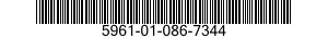 5961-01-086-7344  5961010867344 010867344