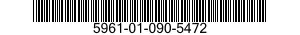 5961-01-090-5472 SEMICONDUCTOR DEVICE,DIODE 5961010905472 010905472