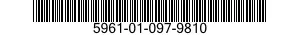 5961-01-097-9810 MICROCIRCUIT,LINEAR 5961010979810 010979810