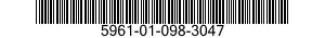 5961-01-098-3047 SEMICONDUCTORDEVICE,DIODE 5961010983047 010983047