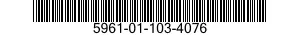5961-01-103-4076 SEMICONDUCTOR DEVICE ASSEMBLY,DIODE 5961011034076 011034076