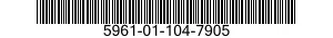 5961-01-104-7905  5961011047905 011047905