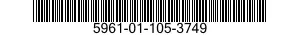 5961-01-105-3749 SEMICONDUCTOR DEVICE,DIODE 5961011053749 011053749