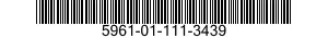 5961-01-111-3439 SEMICONDUCTOR DEVICE,DIODE 5961011113439 011113439