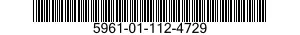 5961-01-112-4729 TRANSISTOR 5961011124729 011124729