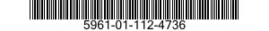 5961-01-112-4736  5961011124736 011124736