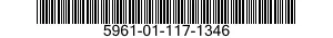 5961-01-117-1346 SEMICONDUCTOR DEVICES,UNITIZED 5961011171346 011171346