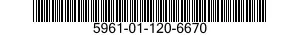 5961-01-120-6670  5961011206670 011206670