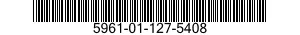 5961-01-127-5408 SEMICONDUCTOR DEVICE,DIODE 5961011275408 011275408