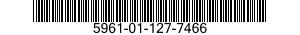 5961-01-127-7466 TRANSISTOR 5961011277466 011277466