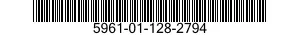 5961-01-128-2794 TRANSISTOR 5961011282794 011282794