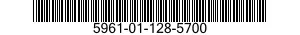 5961-01-128-5700 SEMICONDUCTOR DEVICE,DIODE 5961011285700 011285700