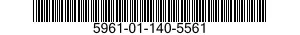 5961-01-140-5561 TRANSISTOR 5961011405561 011405561