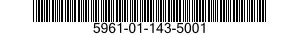 5961-01-143-5001 SEMICONDUCTOR DEVICE,DIODE 5961011435001 011435001