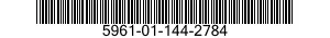 5961-01-144-2784 TRANSISTOR 5961011442784 011442784