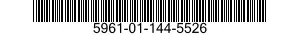 5961-01-144-5526 TRANSISTOR 5961011445526 011445526