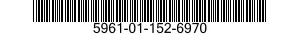 5961-01-152-6970 SEMICONDUCTOR DEVICE,DIODE 5961011526970 011526970
