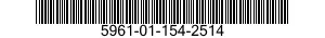 5961-01-154-2514 SEMICONDUCTOR DEVICE,DIODE 5961011542514 011542514