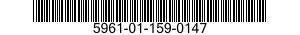 5961-01-159-0147 TRANSISTOR 5961011590147 011590147