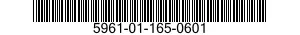 5961-01-165-0601 SEMICONDUCTOR DEVICE,DIODE 5961011650601 011650601